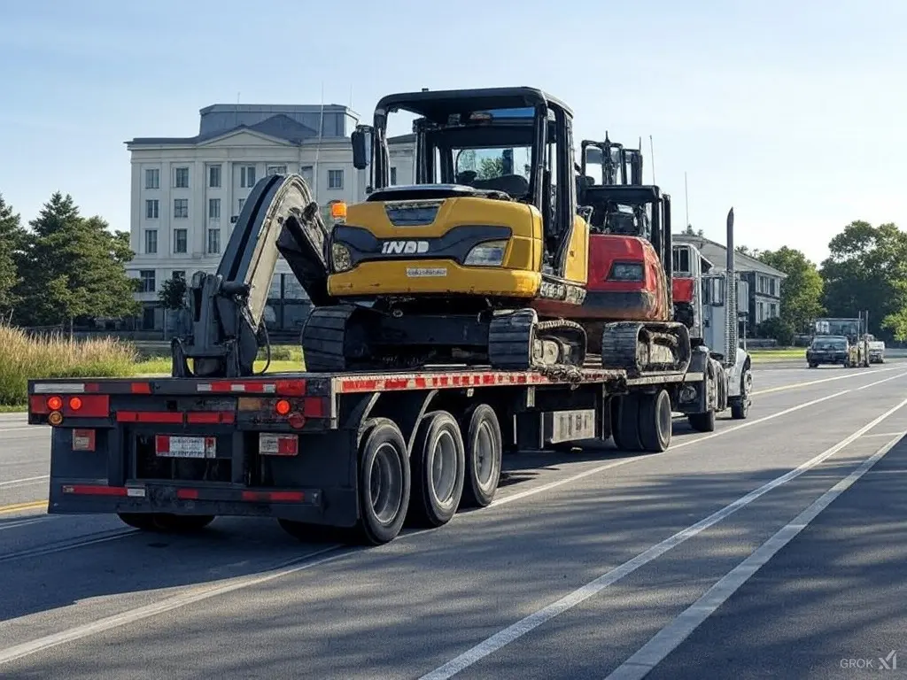 Heavy Equipment Transport Suffolk County NY
