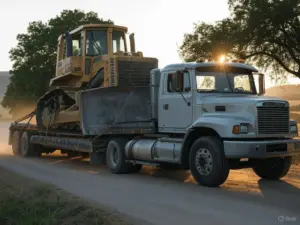 Bulldozer Transport