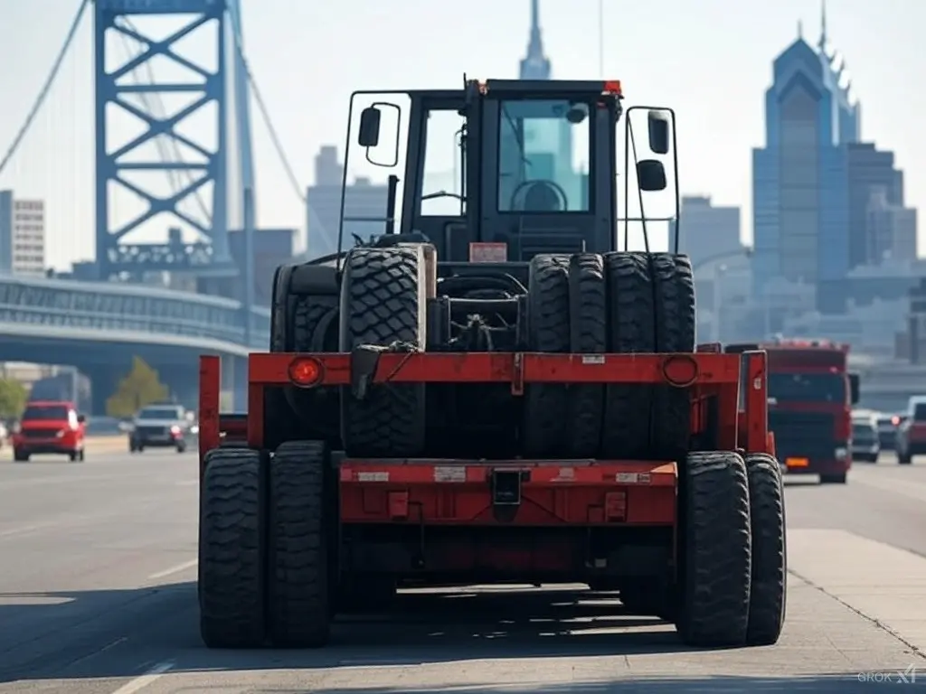 Heavy Equipment Transport Philadelphia PA